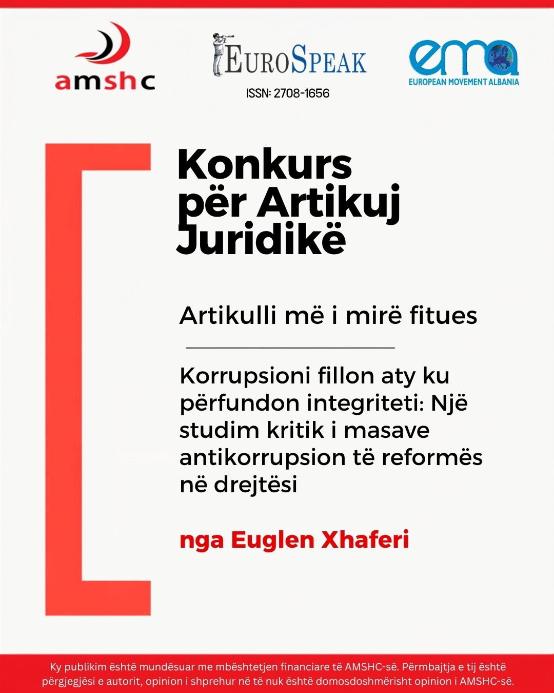 Korrupsioni fillon aty ku p&euml;rfundon integriteti: Nj&euml; studim kritik i masave antikorrupsion t&euml; reform&euml;s n&euml; drejt&euml;si