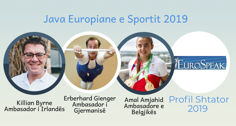 Shtator 2019: Ambasador&euml;t e Jav&euml;s Europiane t&euml; Sportit, jo thjesht sportist&euml;, por shum&euml; m&euml; tep&euml;r!
