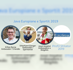 Shtator 2019: Ambasadorët e Javës Europiane të Sportit, jo thjesht sportistë, por shumë më tepër!