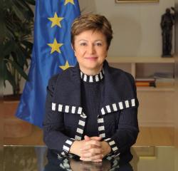 Kristalina Georgieva, nga Komisioni Europian drejt Bank&euml;s Bot&euml;rore