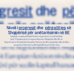 Niveli i progresit dhe p&euml;rgatitjes s&euml; Shqip&euml;ris&euml; p&euml;r an&euml;tar&euml;simin n&euml; BE 2023