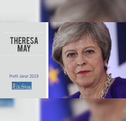 Theresa May, kryeministja që po përballet me Brexit-in