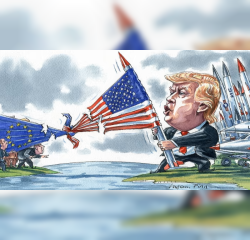 Presidenca e dyt&euml; e Trump-it dhe marr&euml;dh&euml;niet me Europ&euml;n - Ndryshimet e mundshme gjeopolitike e ekonomike