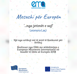 Mesazh p&euml;r Europ&euml;n nga jetim&euml;t e saj!