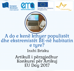 A do e ken&euml; kthyer populist&euml;t dhe ekstremist&euml;t BE-n&euml; habitatin e tyre?