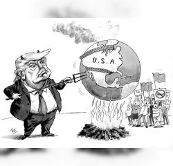Marrëdhënia europiano-amerikane në fillim të presidencës së dytë të Donald Trump