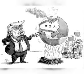 Marr&euml;dh&euml;nia europiano-amerikane n&euml; fillim t&euml; presidenc&euml;s s&euml; dyt&euml; t&euml; Donald Trump