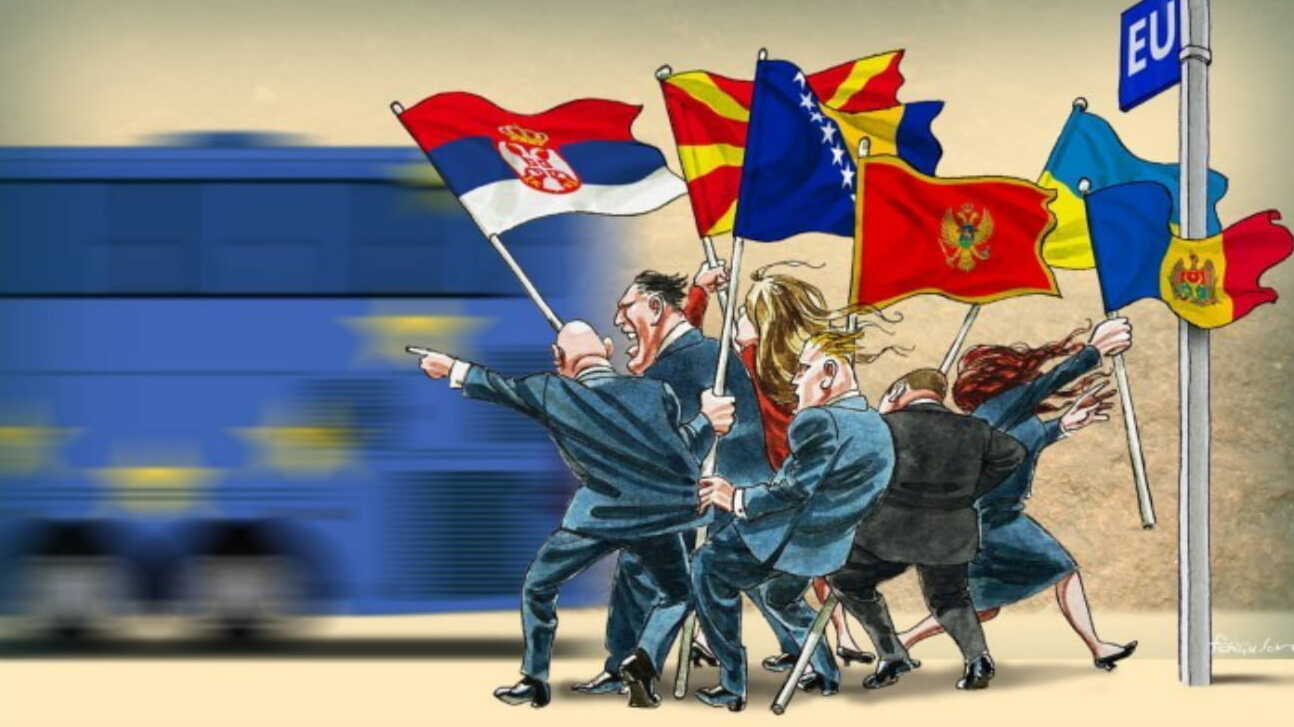 Politikat dhe strategjit&euml; e zgjerimit t&euml; Bashkimit Europian, perspektiva e an&euml;tar&euml;simit t&euml; Ballkanit Per&euml;ndimor dhe vendeve t&euml; Partneritetit Lindor
