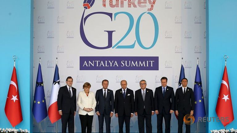 Deklarata e G20 mbi luft&euml;n kund&euml;r terrorizmit
