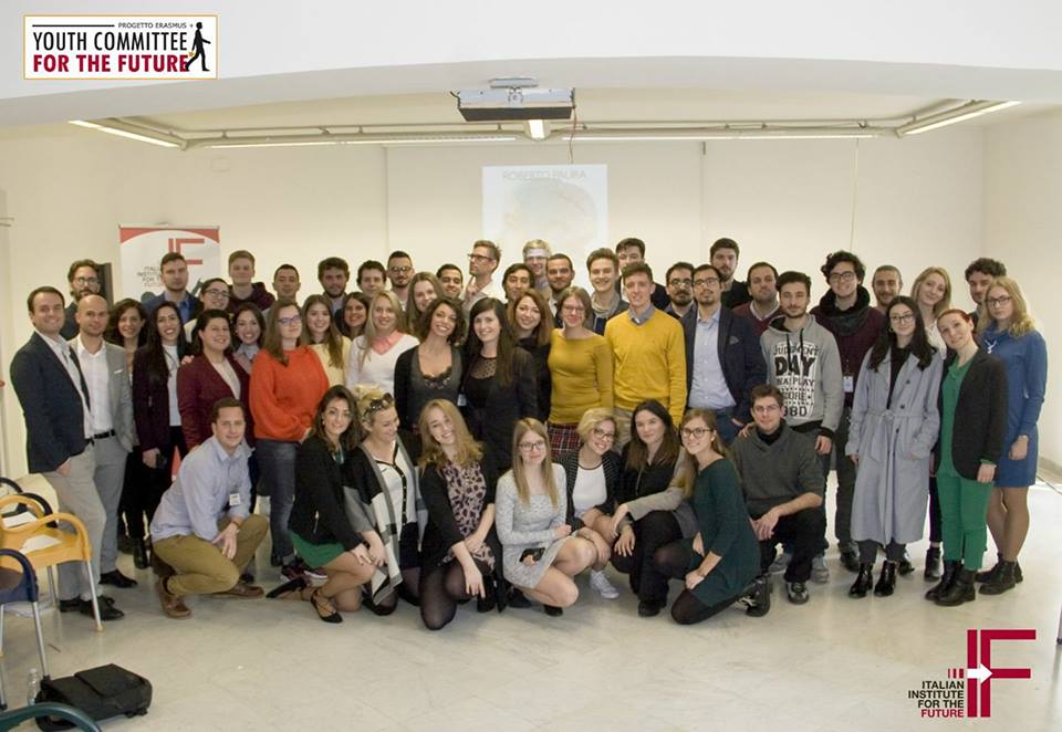 P&euml;rshtypjet e t&euml; rinjve nga Shqip&euml;ria, pjes&euml;marr&euml;s n&euml; Youth Committee for the Future, Napoli, mars 2018