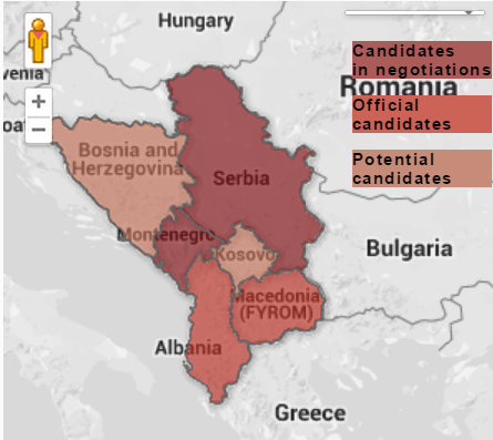 Infografika: Vlerësimi i progresit të Ballkanit Perëndimor drejt Integrimit Europian