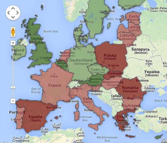 Infografikë- Ku shkojnë mendjet europiane?