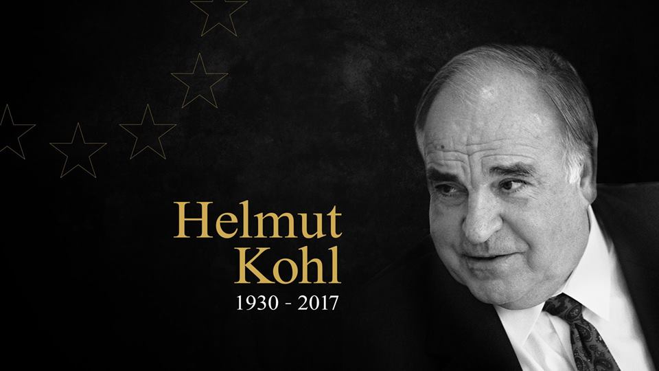 Arkitekti i ribashkimit Gjerman dhe Babai i Bashkimit Europian- Helmut Kohl