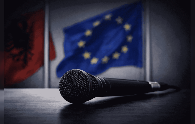 Liria e shprehjes dhe medias, testi i v&euml;rtet&euml; i integrimit europian p&euml;r Shqip&euml;rin&euml;